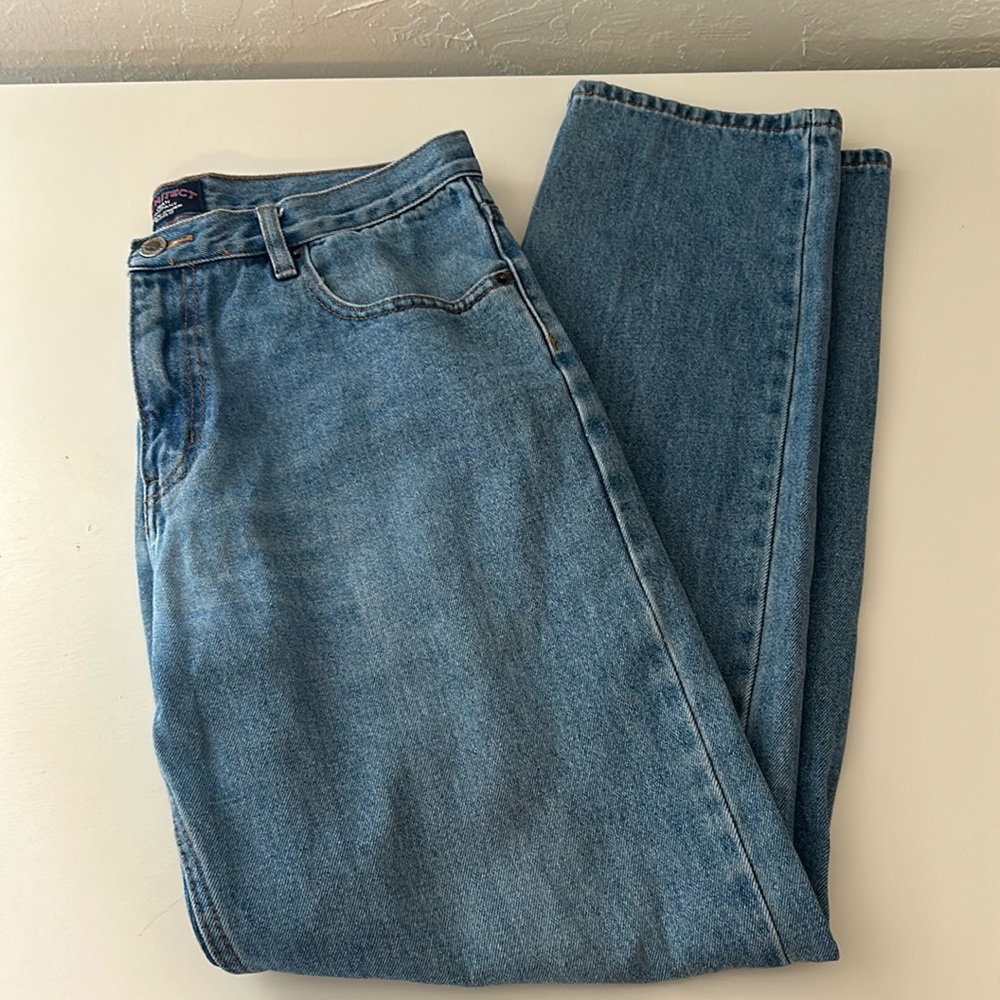 Denim architect straight leg jeans
